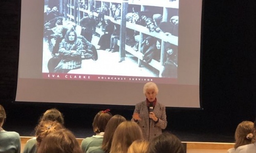 Latest News » Holocaust Memorial Day 2019 with Eva Clarke, Holocaust survivor